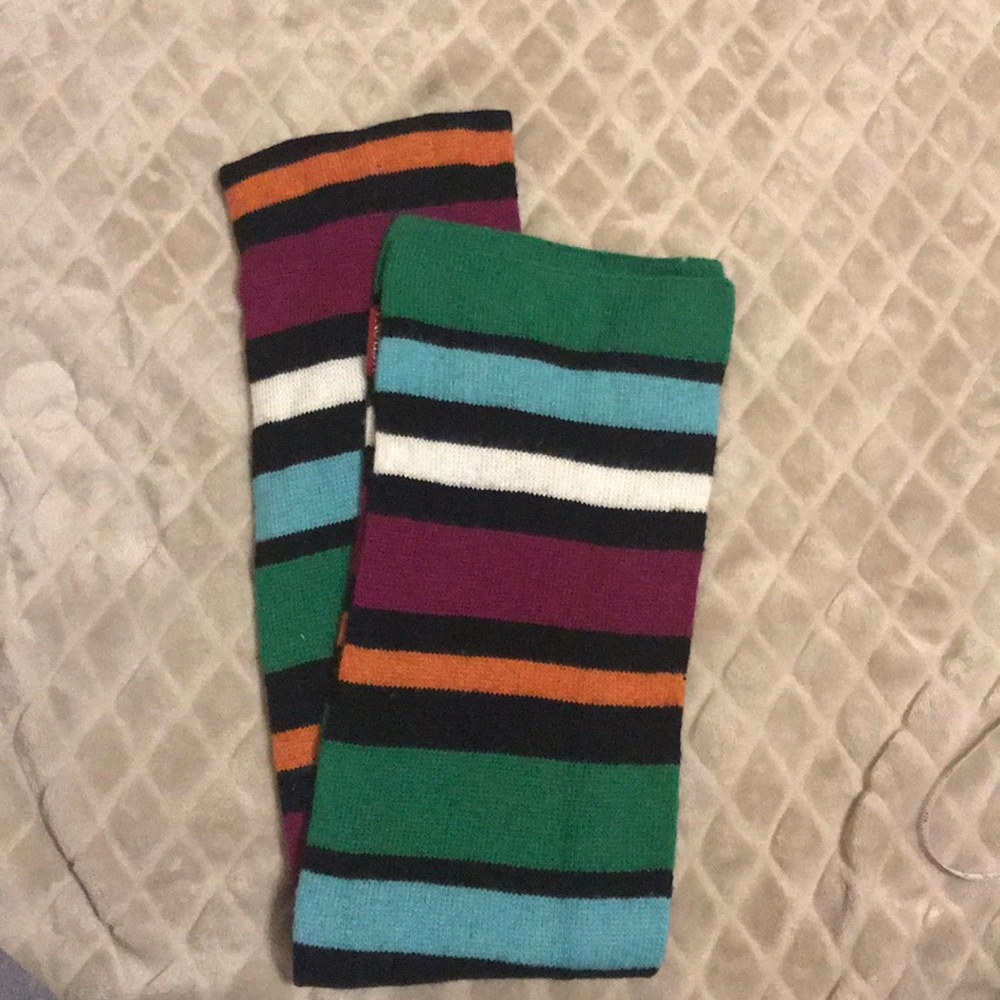 Multicolored scarf very warm